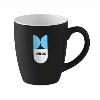 Taza cerámica de color 300ml personalizable